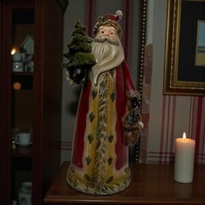 TII Collections Old World Santa Figurine Resin
